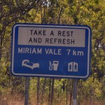 Take a rest and refresh sign Zrob sobie przerwe i odpocznij