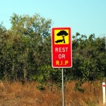 Rest or R.I.P sign Odpocznij lub gin
