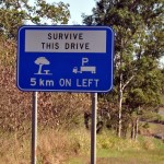 Survive this drive sign przezyj ta jazde